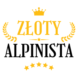 Złoty Alpinista - Kubek Biały