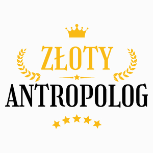 Złoty Antropolog - Poduszka Biała