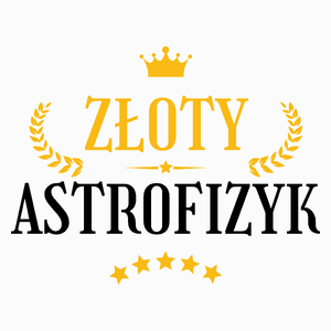 Złoty Astrofizyk - Poduszka Biała