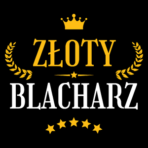 Złoty Blacharz - Torba Na Zakupy Czarna