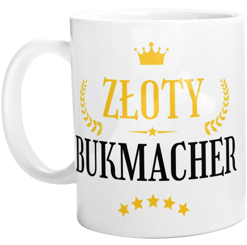 Złoty Bukmacher - Kubek Biały