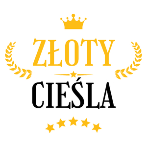 Złoty Cieśla - Kubek Biały