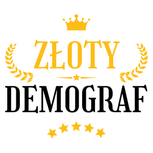 Złoty Demograf - Kubek Biały