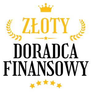 Złoty Doradca Finansowy - Kubek Biały