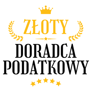 Złoty Doradca Podatkowy - Kubek Biały