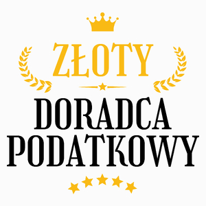 Złoty Doradca Podatkowy - Poduszka Biała