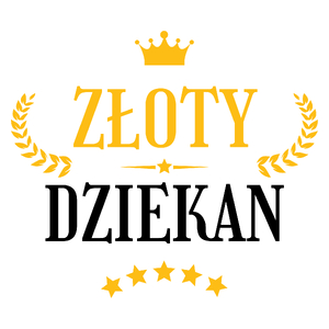 Złoty Dziekan - Kubek Biały