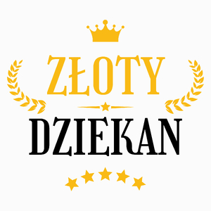 Złoty Dziekan - Poduszka Biała