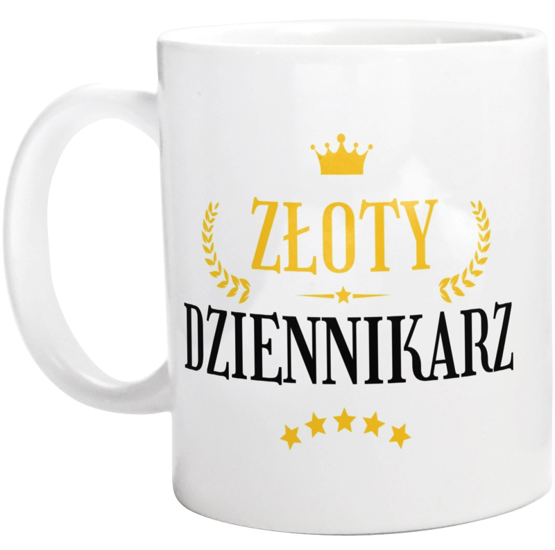 Złoty Dziennikarz - Kubek Biały