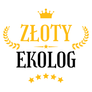 Złoty Ekolog - Kubek Biały