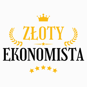 Złoty Ekonomista - Poduszka Biała