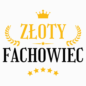 Złoty Fachowiec - Poduszka Biała