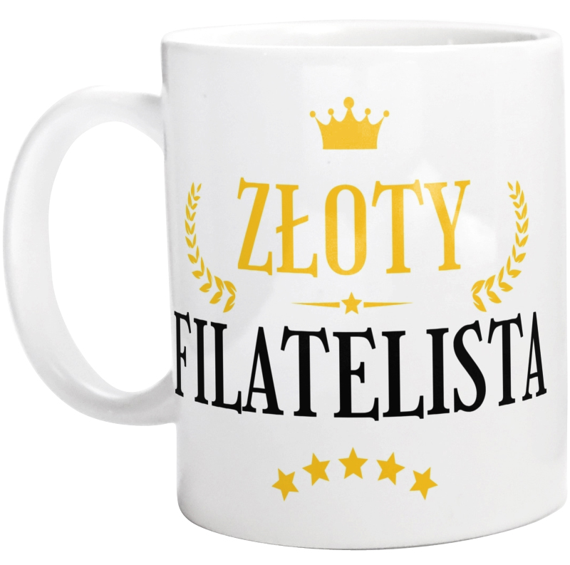 Złoty Filatelista - Kubek Biały