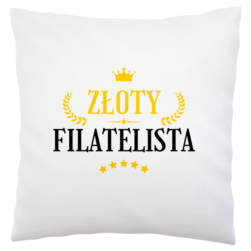 Złoty Filatelista - Poduszka Biała