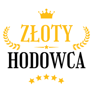 Złoty Hodowca - Kubek Biały