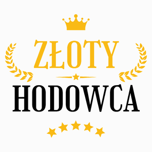 Złoty Hodowca - Poduszka Biała