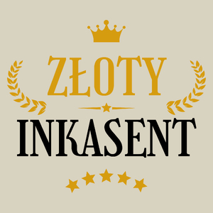 Złoty Inkasent - Torba Na Zakupy Natural