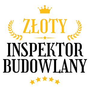 Złoty Inspektor Budowlany - Kubek Biały