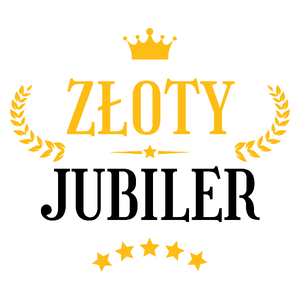 Złoty Jubiler - Kubek Biały