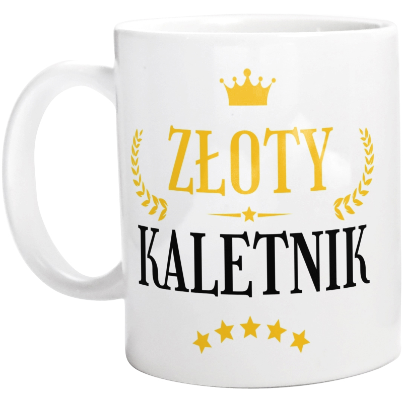 Złoty Kaletnik - Kubek Biały