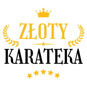 Złoty Karateka - Kubek Biały