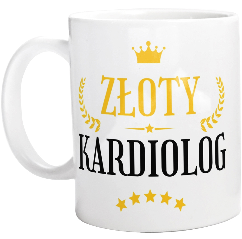 Złoty Kardiolog - Kubek Biały