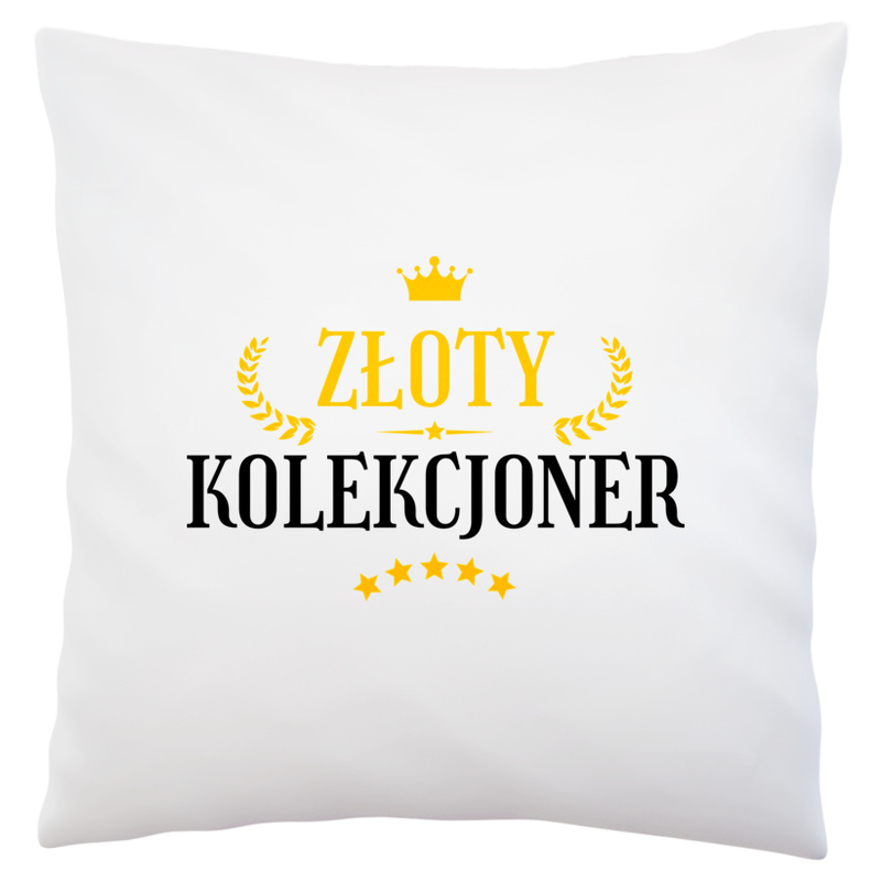 Złoty Kolekcjoner - Poduszka Biała