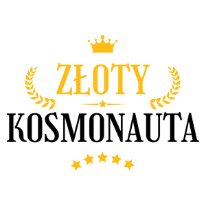 Złoty Kosmonauta - Kubek Biały