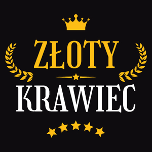 Złoty Krawiec - Męska Bluza Czarna