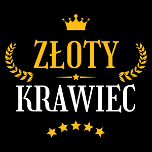 Złoty Krawiec - Torba Na Zakupy Czarna