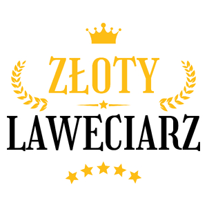 Złoty Laweciarz - Kubek Biały