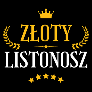 Złoty Listonosz - Torba Na Zakupy Czarna