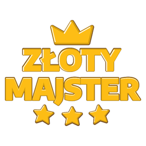 Złoty Majster - Kubek Biały