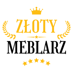 Złoty Meblarz - Kubek Biały