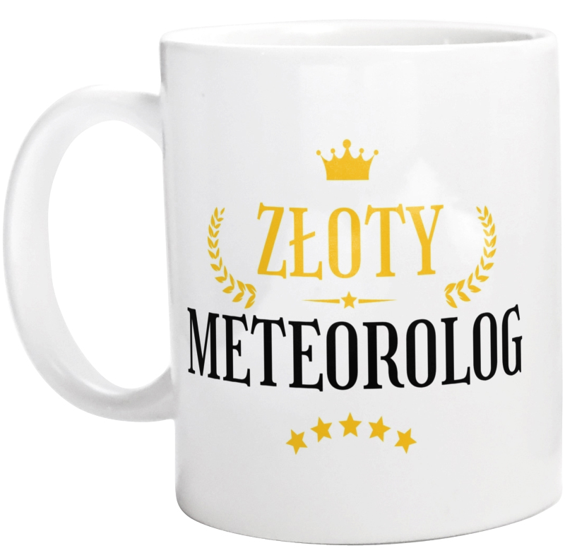 Złoty Meteorolog - Kubek Biały