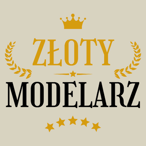 Złoty Modelarz - Torba Na Zakupy Natural