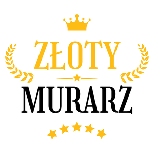 Złoty Murarz - Kubek Biały