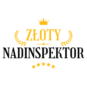 Złoty Nadinspektor - Kubek Biały