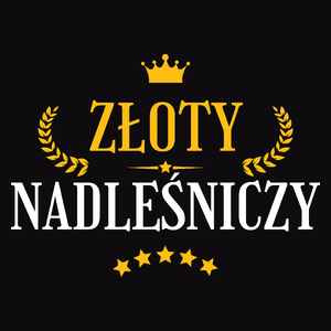 Złoty Nadleśniczy - Męska Bluza Czarna