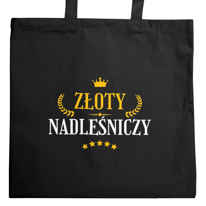 Złoty Nadleśniczy - Torba Na Zakupy Czarna