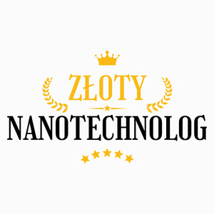 Złoty Nanotechnolog - Poduszka Biała