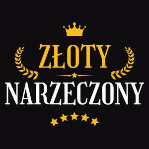 Złoty Narzeczony - Męska Bluza Czarna