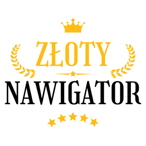 Złoty Nawigator - Kubek Biały