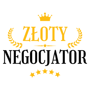 Złoty Negocjator - Kubek Biały