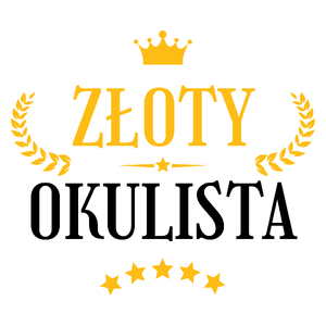 Złoty Okulista - Kubek Biały