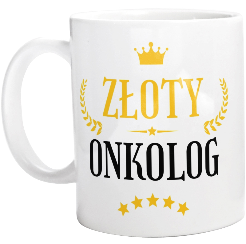 Złoty Onkolog - Kubek Biały