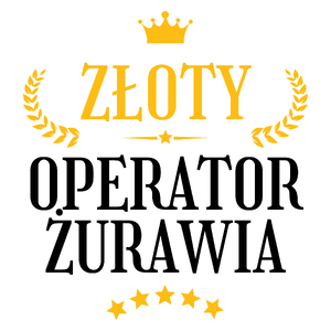 Złoty Operator Żurawia - Kubek Biały