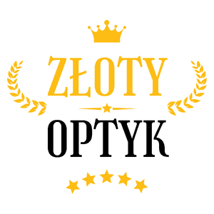 Złoty Optyk - Kubek Biały