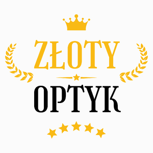 Złoty Optyk - Poduszka Biała