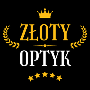 Złoty Optyk - Torba Na Zakupy Czarna